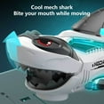 thumbnail image 5 of Robotic Shark Toy with LED Lights and Music, Swimming Mechanical Shark, Simulated Movement Aquatic Animal, Wiggling Tail Toy for 3+ Years, 5 of 6