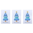 thumbnail image 2 of Home Decoration 3PCS Living Christmas Tree Greeting Card 3 Pieces 4 Styles Per Set Individual Packaging Envelope Can Send Family Friends Colleagues Elders Children Wife, 2 of 9