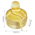 Eyemask 60 Sheets Pure Gold Aging Collagen Hyaluronicacid Eyemask To