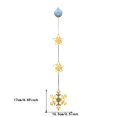 thumbnail image 3 of Christmas Decorations Santa Snowman Jingle Bells Christmas Tree Snowflake Angles Xmas Window Lights With Suction Cup Battery Operated Christmas Lights Warm Christmas Lights Battery Operated Outdoor, 3 of 5
