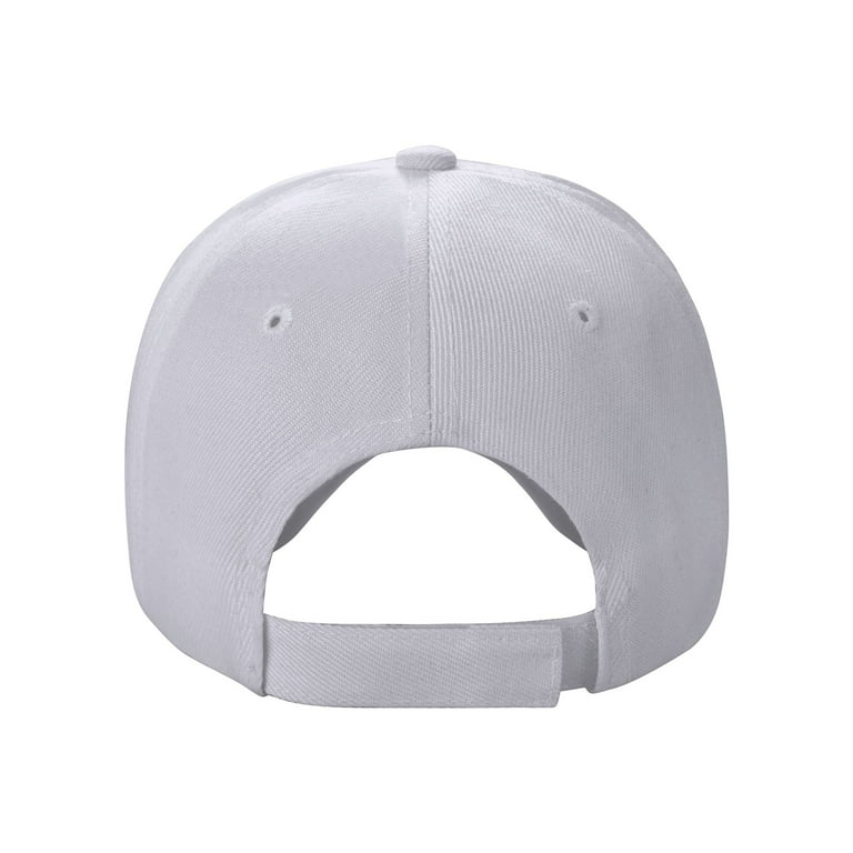 White peaked cap deals