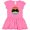 Raspberry with Polka Dots, variant on Inktastic Kickboxing Boxing Gloves Girls Toddler Dress