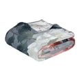 thumbnail image 2 of YAZAOO Travel Blanket Camping Blankets Fashion Glowing Butterfly Among Lanterns Patten, 2 of 8