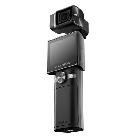 THINKWARE - Snap-G Battery Combo 3-Axis Stabilized 4K Handheld Camera - Black