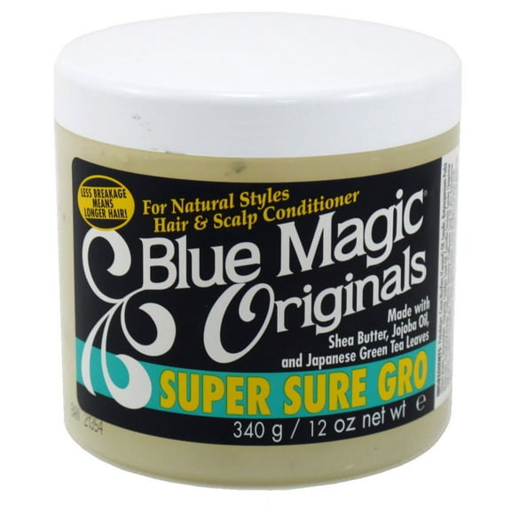 Blue Magic Super Sure Gro Hair & Scalp Conditioner 12oz (Pack of 3)