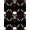 Black Red White, Pattern 1, variant on ODIKA 8'x10' Washable Area Rug Durable, Non-Slip Ghost Horror Gothic Bone Motif Blood Drip Halloween Throw Witchy for Living Room, Under Sectional, Family