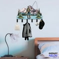 thumbnail image 2 of Handmadetneonsign Fisherman Coat Rack Wall Hanger, Fishing Metal Wall Hooks, Fisherman Keys Holder Home Decor 74930, 2 of 5