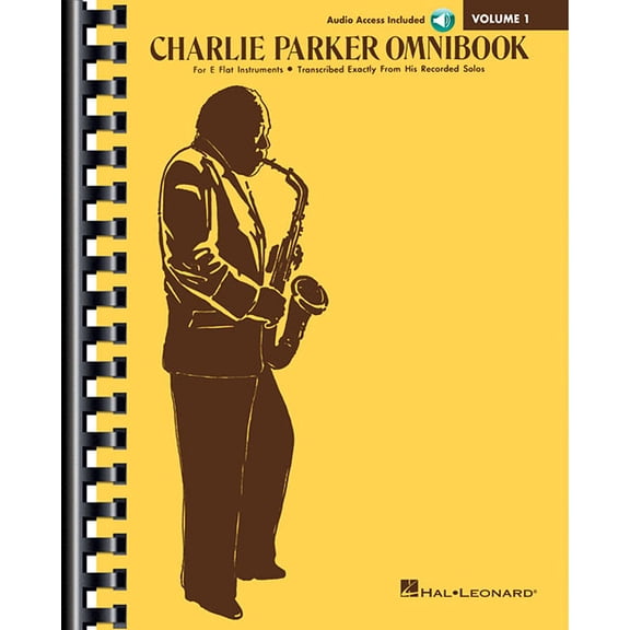 Charlie Parker Omnibook Volume 1 E-Flat Instruments Edition 60 Transcribed Solos with Online Audio, (Paperback)