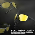 thumbnail image 5 of KastKing IllumiLens Night Vision Glasses, Reduce Glare and Enhance Vision，Night Driving Glasses for Men Women,, 5 of 12