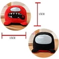 thumbnail image 2 of 1PCS Peluche Réversible 5.9 Pouces parmi U&s Jouet en Peluche Réversible Double Face pour les Fans de Jeux le Meilleur Cadeau de Fête pour Garçons et Filles (Rouge à Noir), 2 of 5