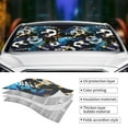 thumbnail image 5 of Bingfone Football Car Windshield Sun Shade Protector Keep Your Vehicle Cool Sun Shield Visor Cover Foldable For Car Truck Suv-Small, 5 of 9