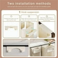 thumbnail image 4 of Oleegame 2PC Foldable Hanging Trash Can Foldable Hanging Kitchen Trash Can Wall Mounted Garbage Box Kitchen Food Waste Hanging Trash Can For Kitchen Cabinet Door Portable Trash Can Gray, 4 of 9