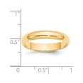 thumbnail image 2 of Bande Demi-Ronde 14KY 4mm Taille 13.5, 2 of 3