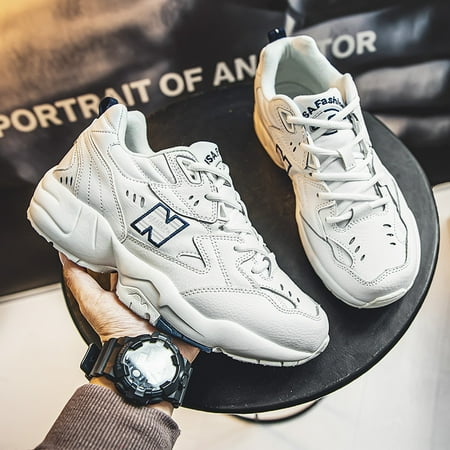 

New Bailun New N608 Torre Breathable Sports Casual Men‘s Shoes Women‘s Trendy Thick Bottom Round Head Color Spliced Summer