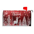 thumbnail image 1 of Funda magnética para buzón Granbey, 65 x 53 cm, color rojo navideño, 1 of 9