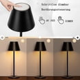 thumbnail image 3 of Sysy Tischlampe Kabellos, Led Tischlampe Akku Dimmbar Touch Switch & Aufladbar USB-c, Aluminio Tis (hy), 3 of 5