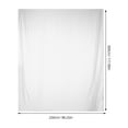 thumbnail image 2 of Raindrops White Polyester Photo Backdrop for Professional Photography and Live Streaming Home Use, 2 of 8