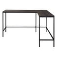 thumbnail image 3 of OSP Home Furnishings Contempo L-Shaped Desk, Ozark Ash, 3 of 5