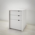 thumbnail image 2 of Chrono 2 Piece Home Office Set, Natural Maple and White, 2 of 3