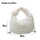 thumbnail image 2 of Bolsa de bola de masa de felpa de invierno bolso de moda bolsa de almacenamiento portátil, 2 of 2