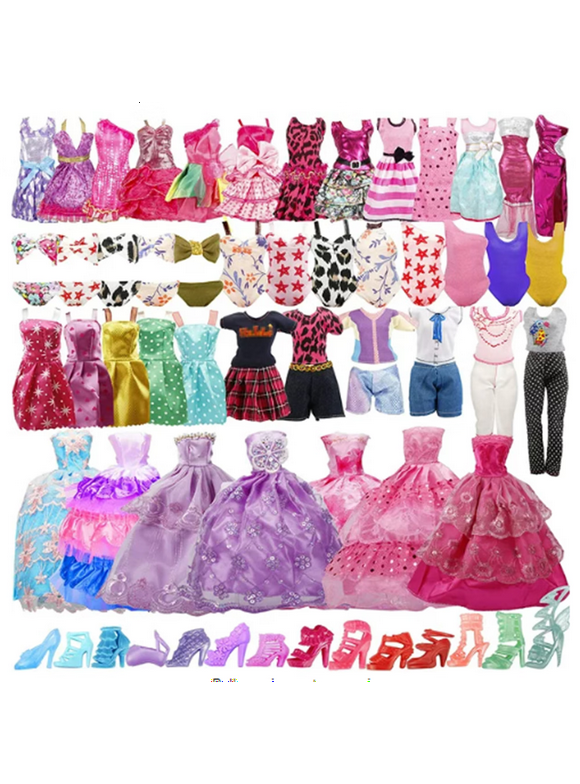 35 Pack Handmade Doll Clothes for Doll and Other 11.5 inch Dolls