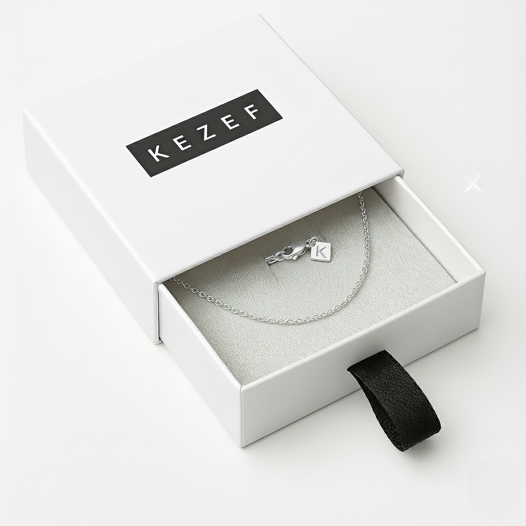 Kezef Women's 925 Sterling Silver Cable Chain Necklace photo 7