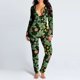 thumbnail image 1 of Mono de pijama Sexy para mujer, traje de espalda, trasero, trasero abierto, mono de rayas de cebra, monos estampados, ropa de estar por casa para el Día de San Valentín, 1 of 4