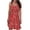 Red, variant on Odeerbi Dresses for Women 2024 Casual Dresses Bohemian Style Strapless Elastic Band Dress Sleeveless Floral Print Dress Red