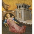 thumbnail image 3 of Gherardo di Jacopo di Neri 12x13 Black Modern Framed Museum Art Print Titled - A Franciscan Saint Miraculously Saving a Woman from Drowning, 3 of 5