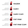 thumbnail image 5 of Wolf Tooth Silicone Mountain Bike Grips: Fat Paw Cam, 5 of 5