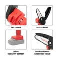 thumbnail image 2 of Labymos Portable Rechargeable Cordless Chainsaw for Wood Cutting Tree Pruning, 2 of 8