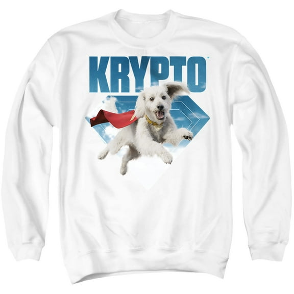 Superman 2025 Krypto Jump Unisex Adult Crewneck Sweatshirt