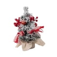 thumbnail image 4 of GUOOL Artificial Christmas Tree Ornaments Xmas Gifts for Centerpiece Party and white 30cm, 4 of 9