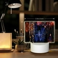 thumbnail image 6 of Hirioo Glasses And Fireworks for Rectangular Acrylic with Night Light Best Gifts for Lover Girl Mom, Valentine's Day Anniversary Birthday Wedding Present, 6 of 9