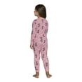thumbnail image 6 of Minnie Mouse Toddler Long Sleeve Top and Pants Pajama Set, 2-Piece, Sizes 12M-5T, 6 of 8