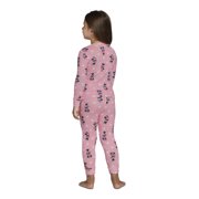 Minnie Mouse Toddler Long Sleeve Top and Pants Pajama Set, 2-Piece, Sizes 12M-5T