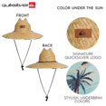 thumbnail image 3 of Sombrero Quiksilver de Paja con Ala Ancha Aqua Talla L/XL, 3 of 6