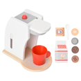 thumbnail image 3 of Coffeemaker Toy, Wooden Simulation Kitchen Cooking Coffee Maker Machine Play House Toy For Children, 3 of 8