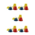 thumbnail image 1 of Soidarity Juego de 4 unidades de soporte para pelotas de goma en T, estante para pelotas de golfista, soporte de entrenamiento de 4 alturas, herramienta de Type2 Soidarity CBP050337, 1 of 6