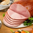 Kunzler Old Fashioned Whole Boneless Smoked Pork Ham, 7.5lb avg, 14g of