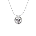 thumbnail image 2 of Delight Jewelry Silvertone Caduceus - DPT Hero Ring Charm Necklace, 18", 2 of 4