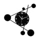 thumbnail image 4 of Reloj de pared geométrico con números arábigos, moderno, silencioso, sin tictac, para colgar. 30 cm, 4 of 8