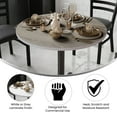 thumbnail image 3 of Flash Furniture Glenbrook 36" Round Table Top Reversible White or Gray (XURD36WHGY), 3 of 9