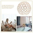 thumbnail image 4 of 1Pc Unique Light Cover Ceiling Lamp Shade Golden, 4 of 8