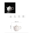 thumbnail image 3 of Household Tea Making Kettle Kung Fu Teaware Gifts Japanese Coarse Pottery Teapot Handmade Anti Scalding Pot With Filter 180ml, 3 of 11