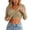 Khaki, variant on Tqcoqu Women's Built-in Bra Long Sleeve Ribbed Knit Top,V Neck Fitted Stretch Casual Layering Shirt,2026 Fall Casual Daily Outfits