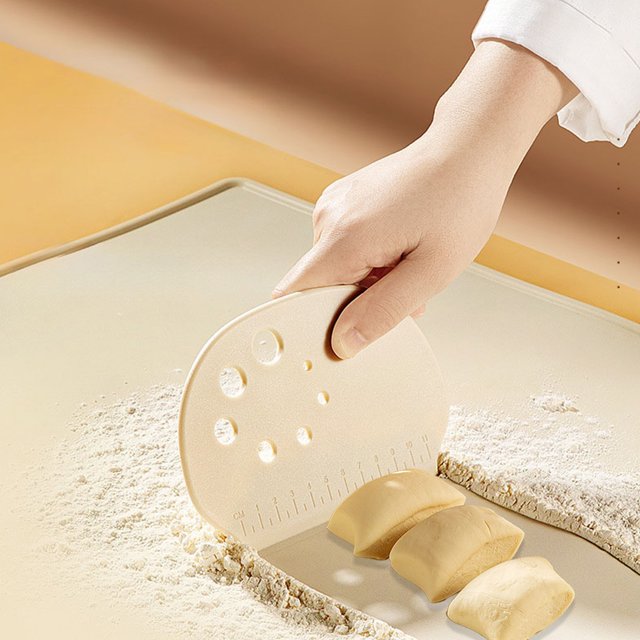 Juego de raspadores para repostería, espátula de corte, plástico PP de grado alimenticio, para decoración de pasteles, accesorios de repostería de cocina, ligeros y duraderos, para
