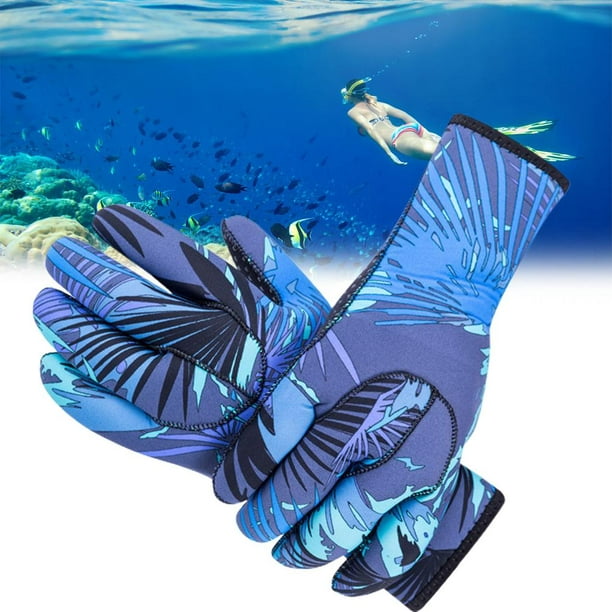 Swimming Diving Gloves Neoprene Wetsuit Gloves Non-slip Soft Kayaking Gloves  Swim Kayaking Gloves for Diving Boating Surfing 