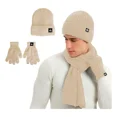 thumbnail image 2 of Gorro Bufanda Guante Conjunto Térmico Invierno Frio Unisex, 2 of 7
