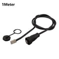 thumbnail image 1 of E16 Waterproof Connector Network Switch Coupler Snap-On Straight Molded Maleplug 1Meter, 1 of 9